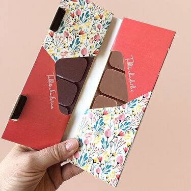 Etui Double Tablette de chocolat - Entreprise