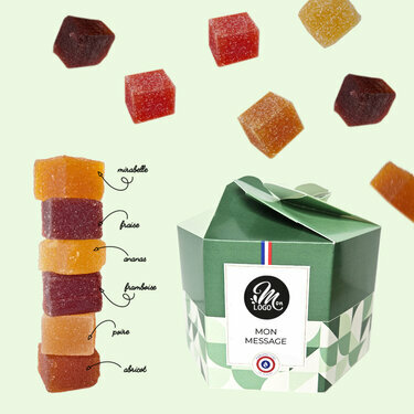 Coffret Assortiment de Pâtes de fruits - Entreprise