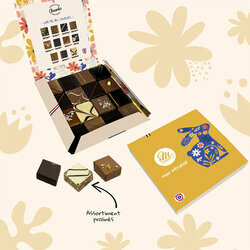 Coffret Essentiel - Collection P�ques Entreprise Mod�le Fleurs