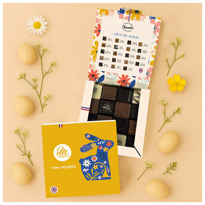 Coffret Essentiel - Collection P�ques Entreprise th�me Fleurs