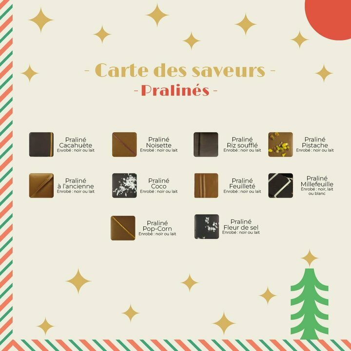 Carte des Saveurs - Coffret duo chocolat - Collection Nol Entreprise