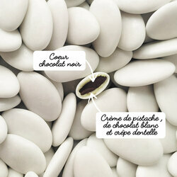 Composition de la drage Duba Style couleur blanc