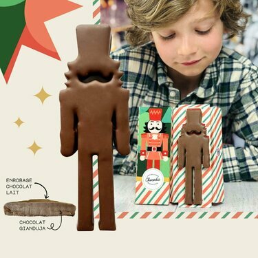 Casse Noisette en chocolat - Noël