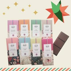 Mini tablettes de chocolat