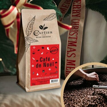 Café de Noël (Moulu pour cafetière filtre) - Le Caféier
