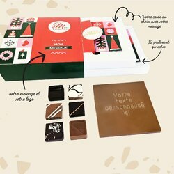 Coffret Duo Carte  Croquer Message - Collection Nol Entreprise