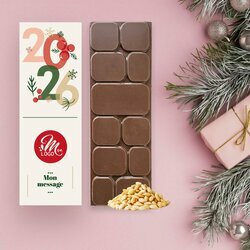 Tablettes de Chocolat Noir clats de noisettes modle 2025