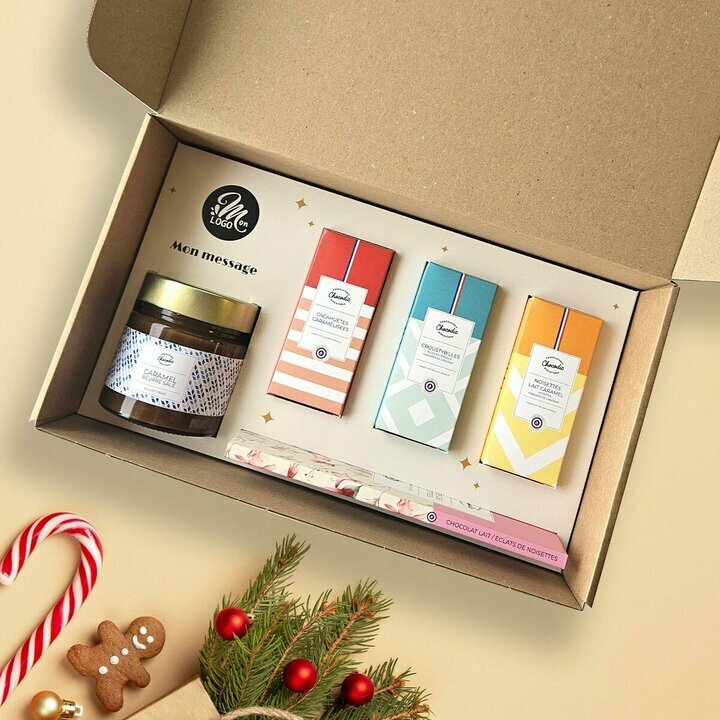 Bote Cadeau Entreprise - Collection Nol Composition 1