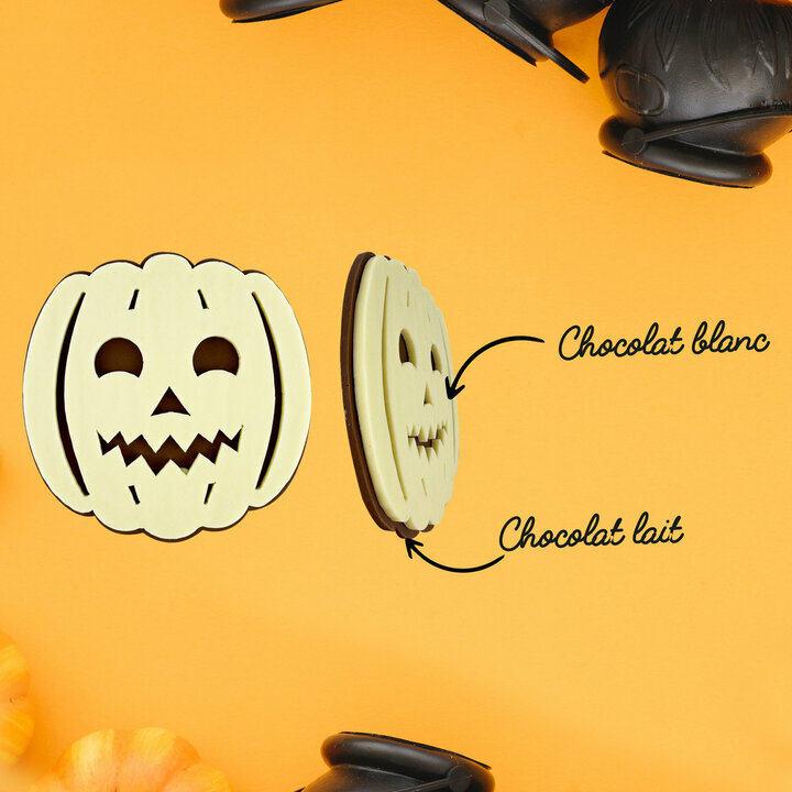 Composition Coffret Citrouille d'Halloween