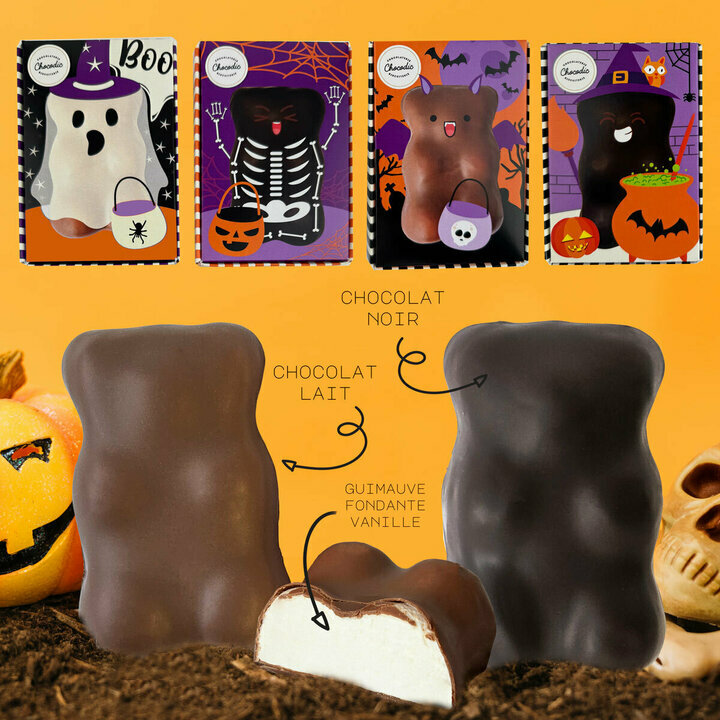 Ourson Guimauve d'Halloween