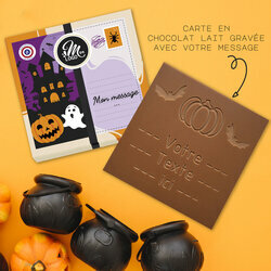 La Carte à Croquer Citrouille - Collection Halloween Entreprise La Carte à Croquer Citrouille - Collection Halloween Entreprise