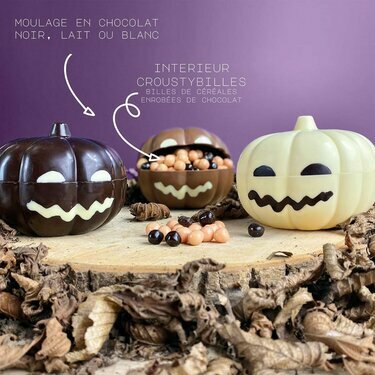 Citrouille en chocolat - Collection Halloween Entreprise
