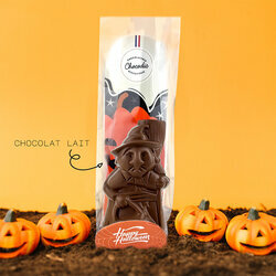 Moulage Sorcire Halloween en Chocolat LAit