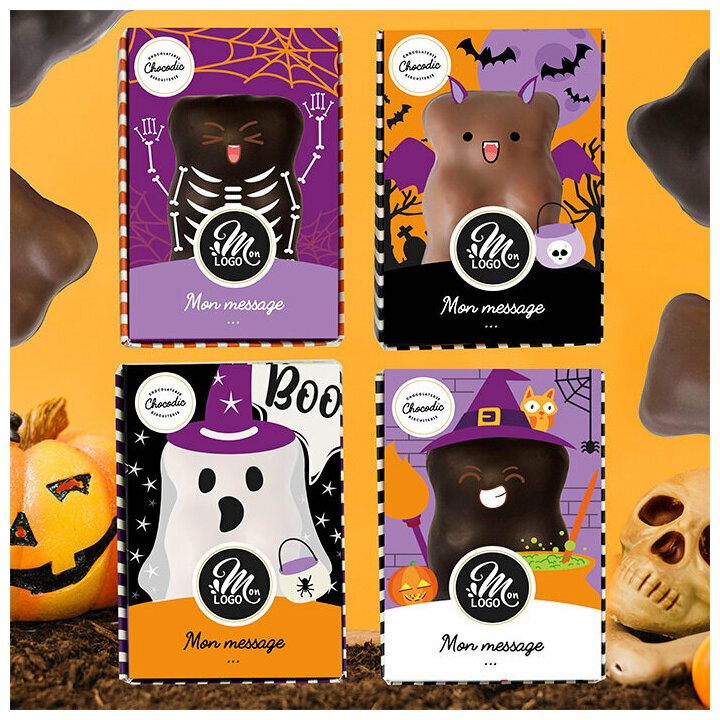 Ourson Guimauve - Collection Halloween Entreprise Ourson Guimauve - Collection Halloween Entreprise