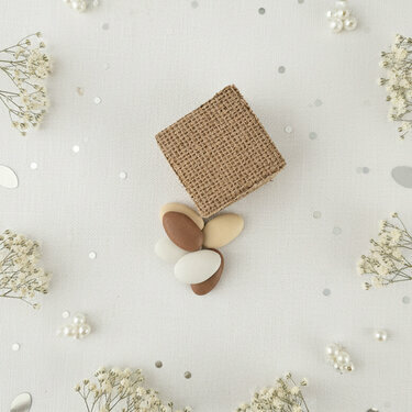 Cube en jute