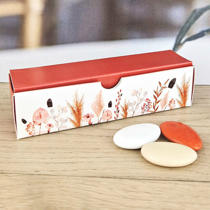 Bote  drages Etui ''Bohme Terracotta'' non personnalise
