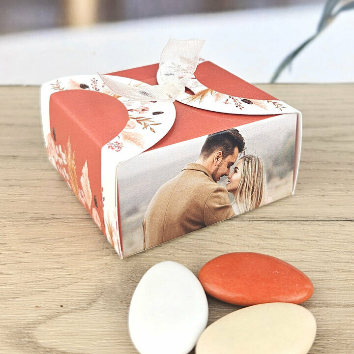 Bote  drages Grande Nina ''Bohme Terracotta'' personnalise Photo