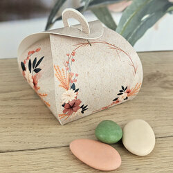 Bote  drages Tulipe thme Fleurs sches non personnalise