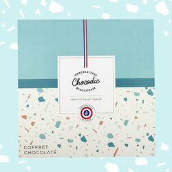 Coffret Chocolat ferm vue de dessus 