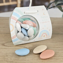 Ballotin boule ''Arc-en-ciel'' personnalise Texte