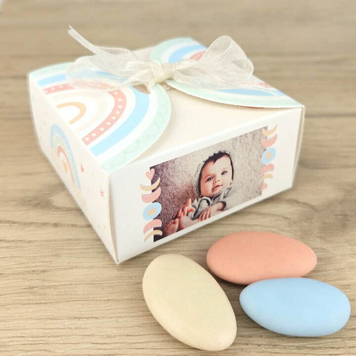 Bote  drages Nina Petit Modle ''Arc-en-ciel'' personnalise Photo
