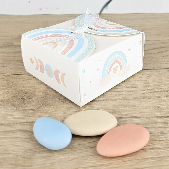 Bote  drages Nina Petit Modle ''Arc-en-ciel'' non personnalise