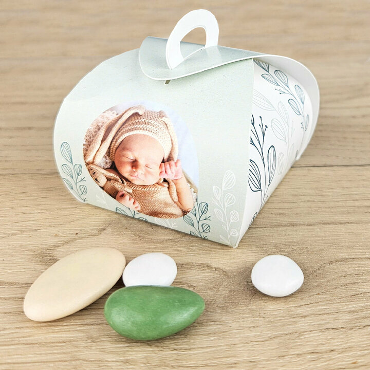 Bote  drages Tulipe thme Eucalyptus personnalise Photo