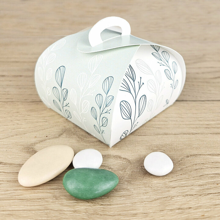 Bote  drages Tulipe thme Eucalyptus non personnalise