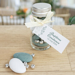Etiquette cartonne ''Eucalyptus'' personnalise