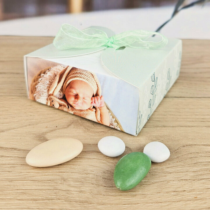 Bote  drages Nina Grand Modle ''Eucalyptus'' personnalise Photo