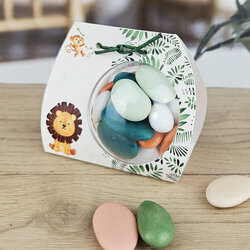 Ballotin boule "Jungle" non peronnalise