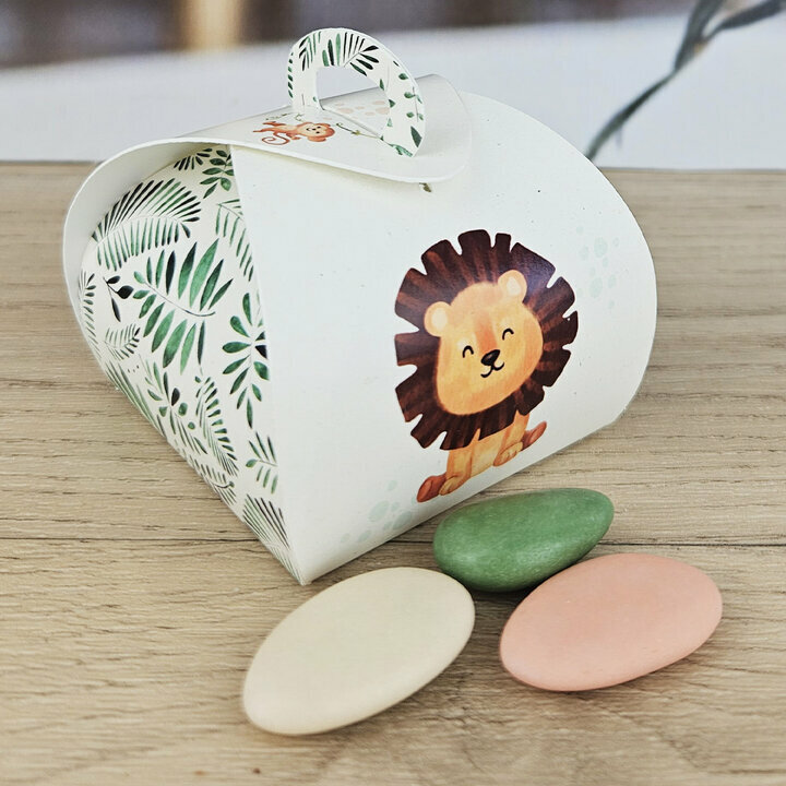 Bote  drages Tulipe thme Jungle non personnalise