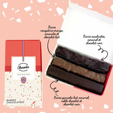Coffret 3 Barres chocolatées