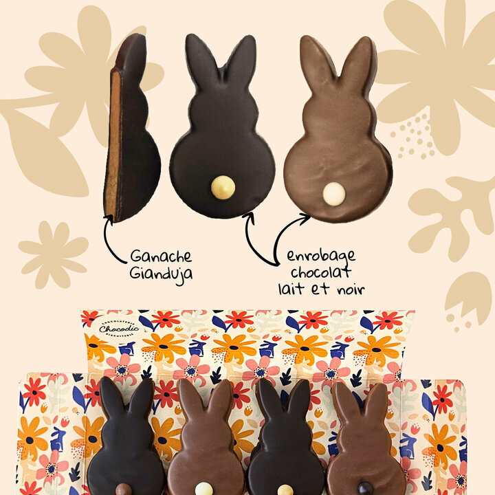 Composition Les Lapins Copains - Collection P�ques