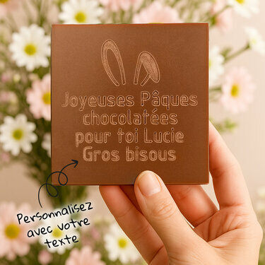 La Carte &agrave; Croquer personnalisable - Collection P&acirc;ques