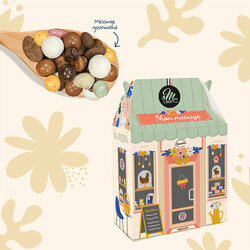 Mini Boutique avec un M�lange Gourmand - Collection P�ques Entreprise