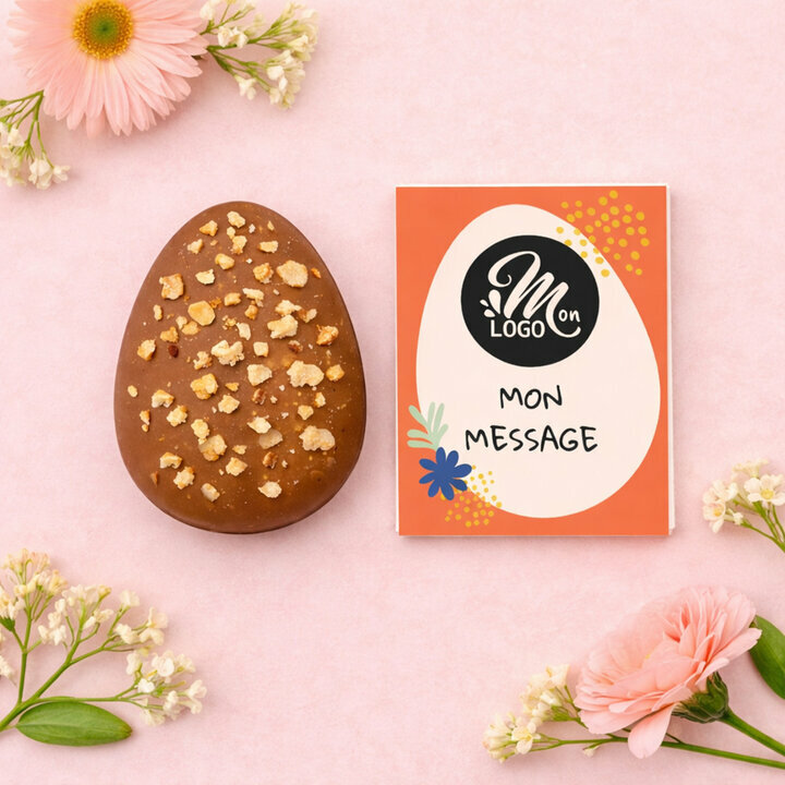 Coffret 1 Mendiant Chocolat Lait - Collection P�ques Entreprise