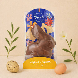 Antonin Le Lapin fond personnalis� - Collection P�ques emball�