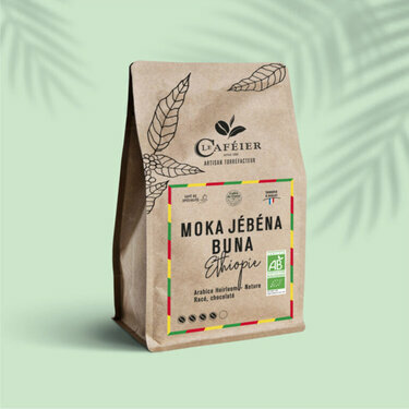 Caf&eacute; bio Moka J&eacute;b&eacute;na Buna d'Ethiopie - Le Caf&eacute;ier
