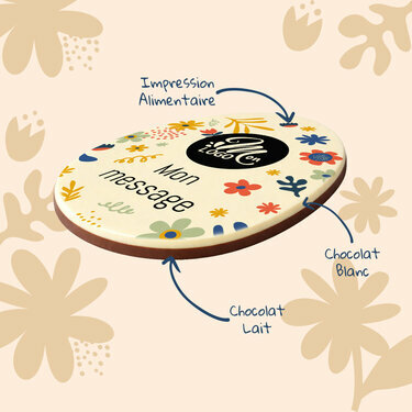 Coffret Oeuf personnalis&eacute; - Collection P&acirc;ques Entreprise