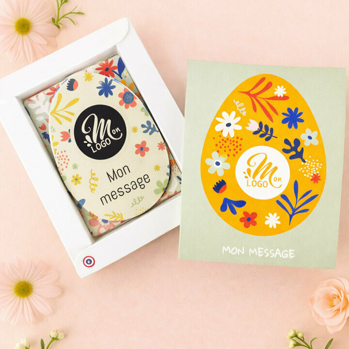 Coffret Oeuf personnalis� - Collection P�ques Entreprise