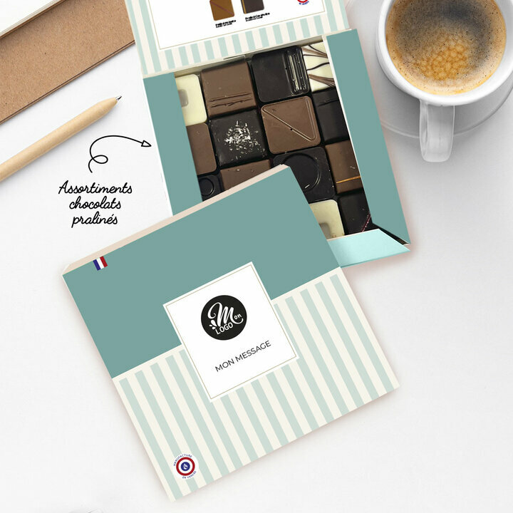 Composition Coffret Essentiel 16 chocolats - Collection Entreprise