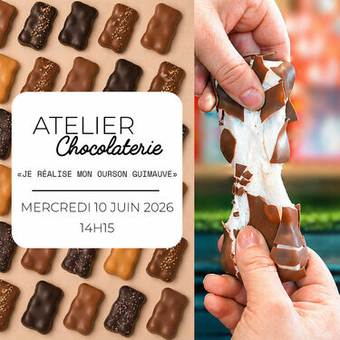 Atelier Chocolaterie � Mercredi 10 juin 2026 &agrave; 14h15