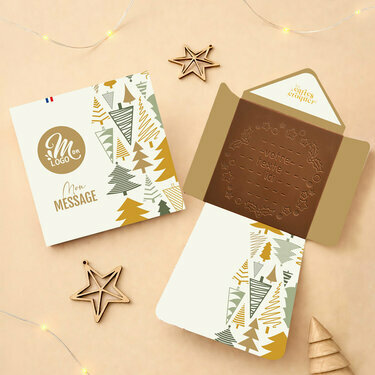 Enveloppe Carte &agrave; Croquer Couronne de F&ecirc;te - Entreprise