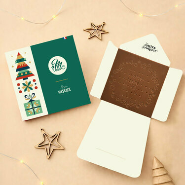 Enveloppe Carte &agrave; Croquer Couronne de F&ecirc;te - Entreprise