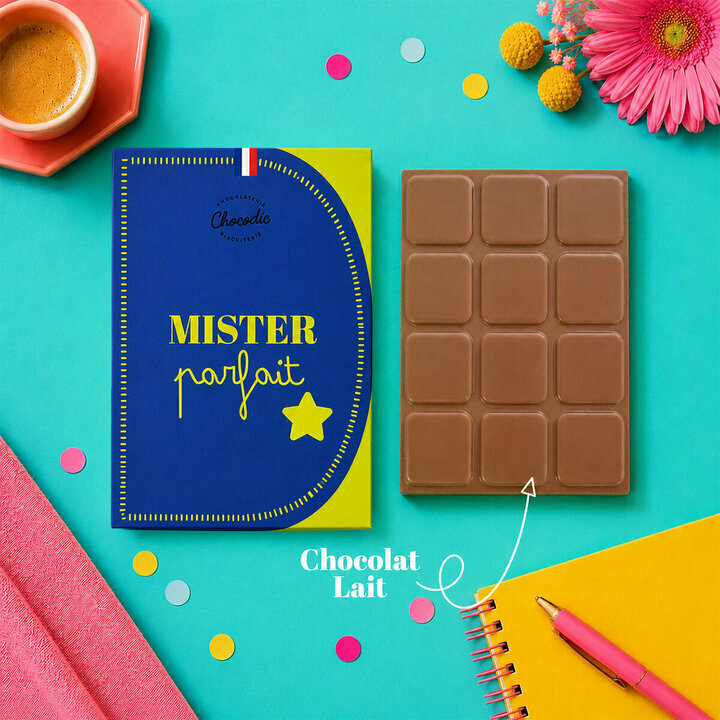 Tablette Chocolat Lait Mister Parfait