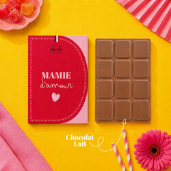 Tablette Chocolat Lait Mamie d'Amour