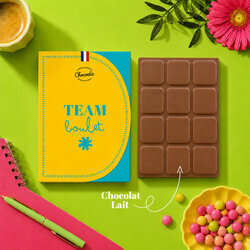 Tablette Team Boulet Tablette Chocolat Lait Team Boulet