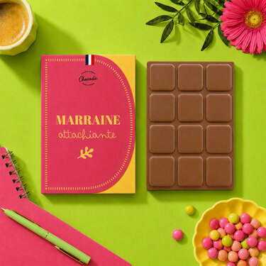 Lot de 6 Tablettes Marraine attachiante