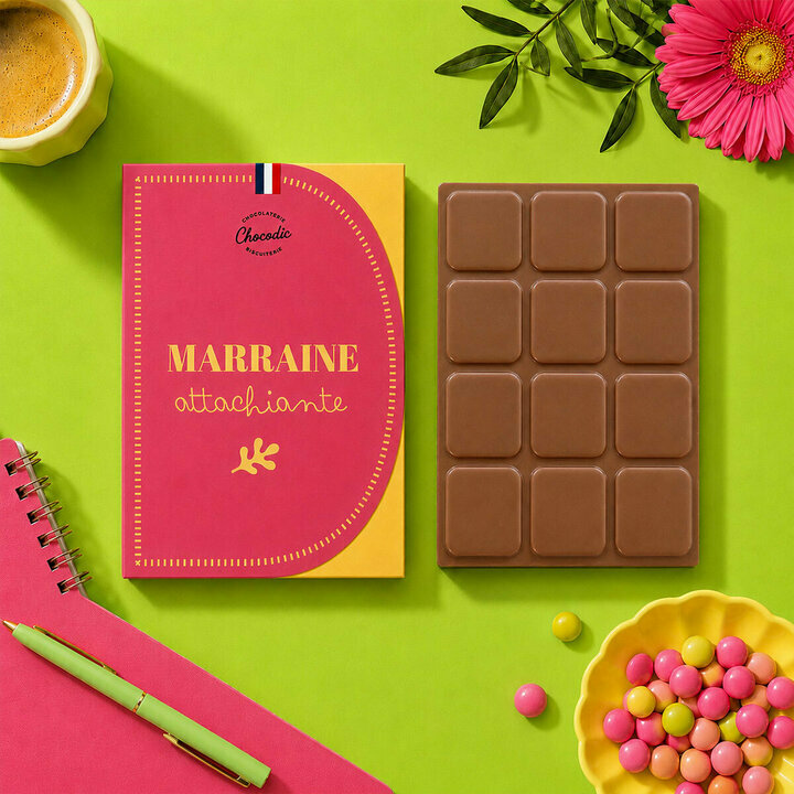 Lot de 6 Tablettes Marraine attachiante